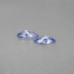 캐럿 천연 바이올렛 블루 탄자나이트 보석, 마퀴즈, 6.9×3.5 mm, VVS-VS