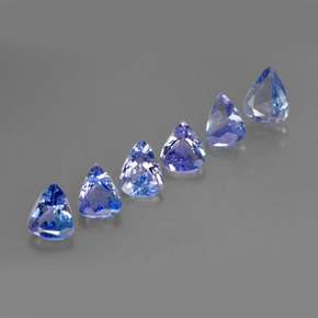 캐럿 천연 바이올렛 블루 탄자나이트 보석, 배 모양, 5.2×4.1 mm, VS