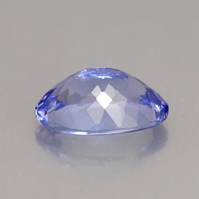 2.24캐럿 천연 바이올렛 블루 탄자나이트, 타원형 컷, 9.9×7 mm, VVS-VS