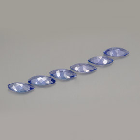 캐럿 천연 푸르스름한 보라색 탄자나이트 보석, 보석, VVS-VS