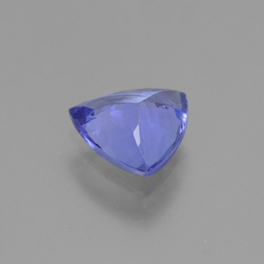 1.19캐럿 천연 바이올렛 블루 탄자나이트, 트릴리언, 7.2×7.3 mm, VVS-VS