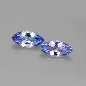 캐럿 천연 바이올렛 블루 탄자나이트 보석, 마퀴즈, 10.1×5.2 mm, VVS