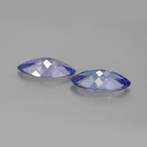 캐럿 천연 바이올렛 블루 탄자나이트 보석, 마퀴즈, 10.1×5.2 mm, VVS