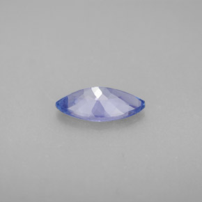 1.08캐럿 천연 바이올렛 블루 탄자나이트, 마퀴즈, 10×5.2 mm, VVS
