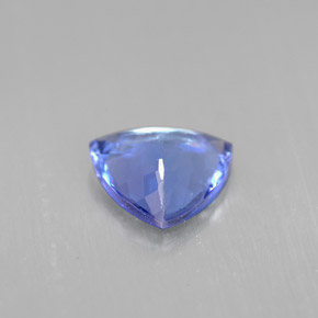 1.15캐럿 천연 바이올렛 블루 탄자나이트, 트릴리언, 7.2×7.2 mm, VVS-VS