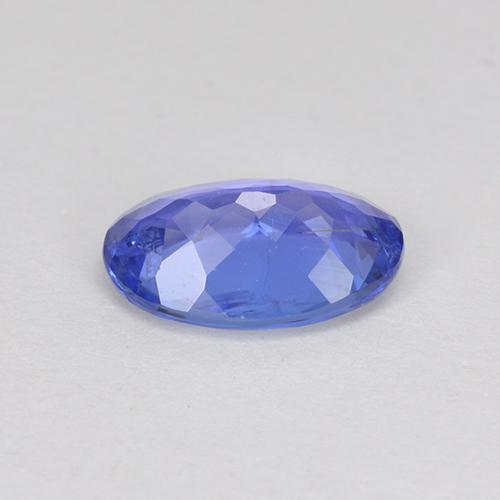 1.22캐럿 천연 바이올렛 블루 탄자나이트, 타원형 컷, 8.2×5.7 mm, SI
