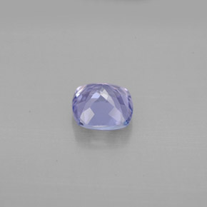 1.07캐럿 천연 푸르스름한 바이올렛 탄자나이트, 스퀘어, 5.9×5.9 mm, VVS-VS