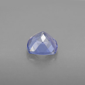 1.07캐럿 천연 푸르스름한 바이올렛 탄자나이트, 쿠션 컷, 6×6 mm, VVS