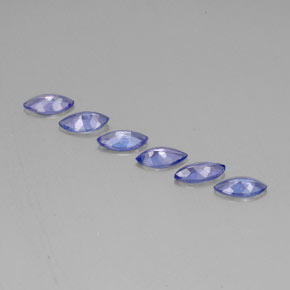 1.82캐럿 천연 바이올렛 블루 탄자나이트 보석, 마퀴즈, 6.9×3.4 mm, VVS-VS