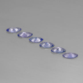 캐럿 천연 바이올렛 블루 탄자나이트 보석, 마퀴즈, 7×3.5 mm, VVS-VS