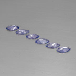 캐럿 천연 바이올렛 블루 탄자나이트 보석, 마퀴즈, 7×3.6 mm, VVS-VS