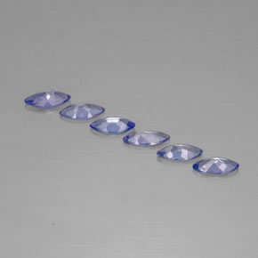 캐럿 천연 바이올렛 블루 탄자나이트 보석, 마퀴즈, 7×3.5 mm, VVS-VS