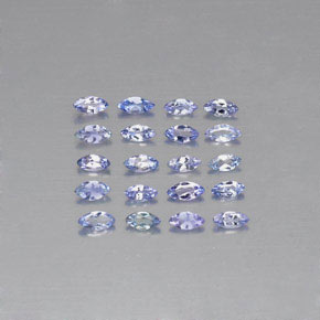 캐럿 천연 바이올렛 블루 탄자나이트 보석, 마퀴즈, 3.8×1.8 mm, VVS-VS