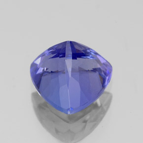 2.19캐럿 천연 바이올렛 블루 탄자나이트, 트릴리언, 8.2×8.1 mm, VVS-VS
