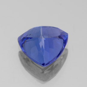 2.62캐럿 천연 바이올렛 블루 탄자나이트, 트릴리언, 9.1×9 mm, VVS