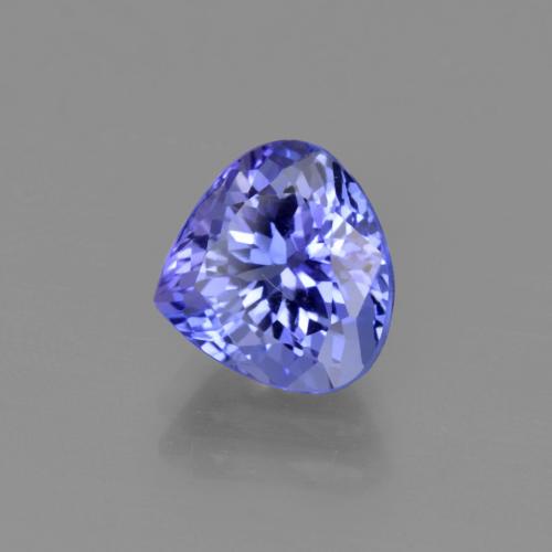 2.28캐럿 천연 강렬한 바이올렛 블루 탄자나이트, 배 모양, 8.4×8 mm, VVS