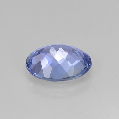 1.71캐럿 천연 파스텔 블루 탄자나이트, 타원형 컷, 8.9×7 mm, VS