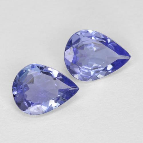 0.49캐럿 천연 미디엄 네이비 블루 탄자나이트 보석, 배 모양, 5.1×4 mm, VVS-VS