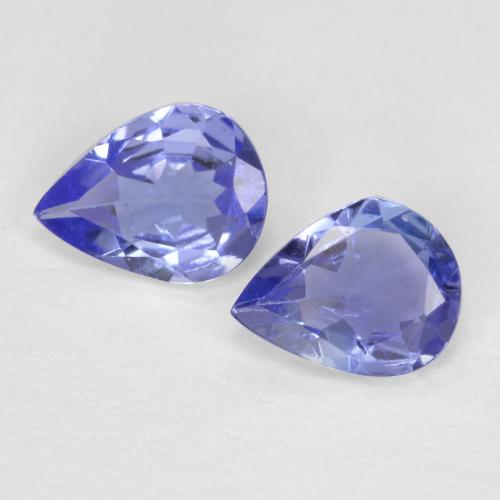 0.49캐럿 천연 미디엄 네이비 블루 탄자나이트 보석, 배 모양, 5.1×4 mm, VVS-VS