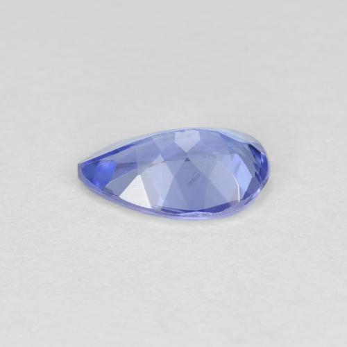 0.42캐럿 천연 블루 탄자나이트, 배 모양, 6.2×4.1 mm, VVS-VS