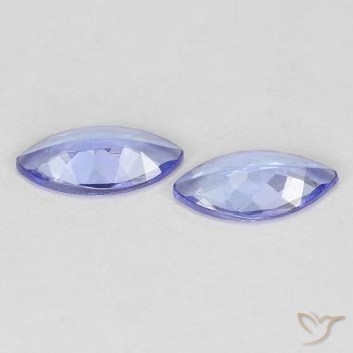0.65캐럿 천연 바이올렛 블루 탄자나이트 보석, 보석, VVS-VS