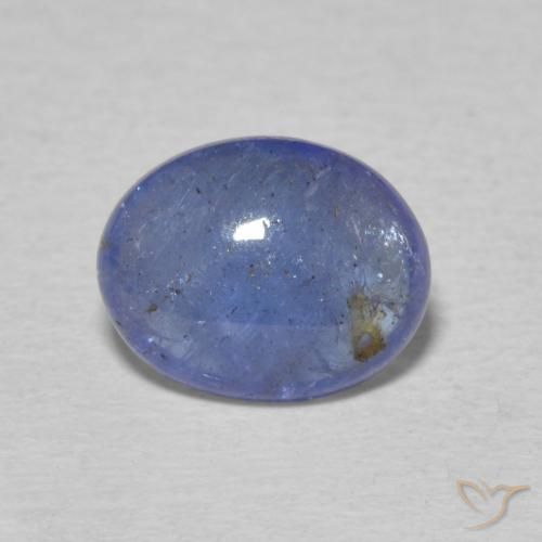 1.90ct 자연스러운 베이비 블루 탄자나이트, 타원형, 투명한
