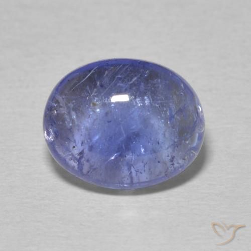 3.62ct 자연스러운 진한 파랑 탄자나이트, 타원형, 투명한