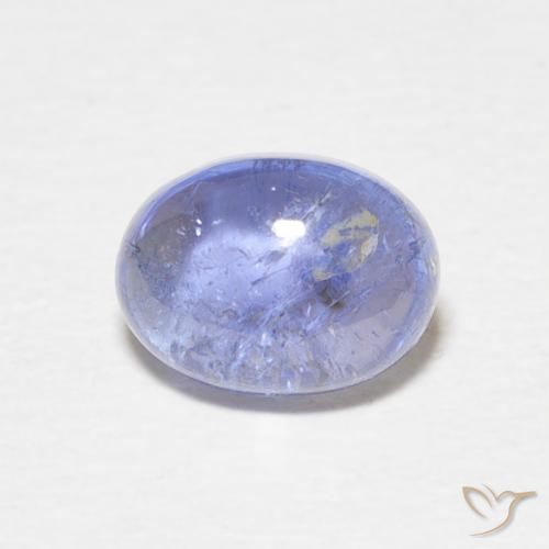 1.82ct 자연스러운 바이올렛 블루 탄자나이트, 타원형, 투명한
