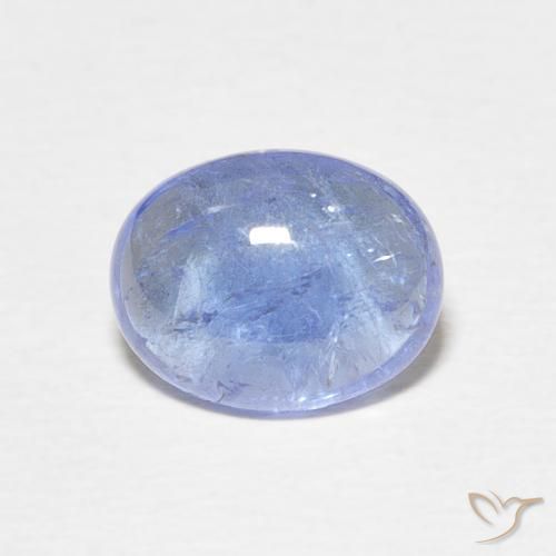 2.37ct 자연스러운 라이트 바이올렛 블루 탄자나이트, 타원형, 투명한