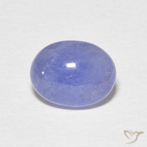 2.19ct 자연스러운 강렬한 바이올렛 블루 탄자나이트, 타원형, 투명한