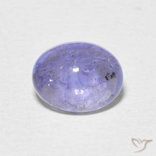 2.28ct 자연스러운 하늘색 탄자나이트, 타원형, 투명한