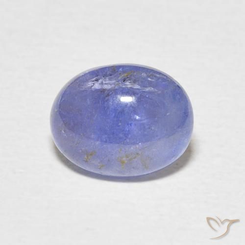 2.31ct 자연스러운 파스텔 블루 탄자나이트, 타원형, 투명한