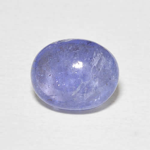 2.45ct 자연스러운 하늘색 탄자나이트, 타원형, 투명한