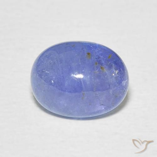 2.71ct 자연스러운 강렬한 바이올렛 블루 탄자나이트, 타원형, 투명한