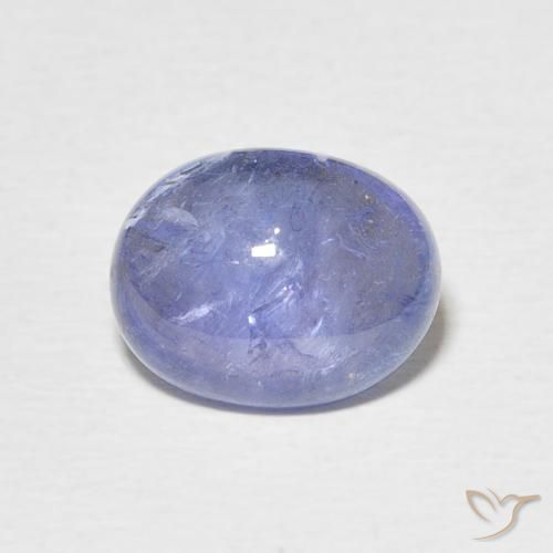 3.61ct 자연스러운 인텐스 블루 탄자나이트, 타원형, 투명한