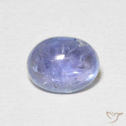 2.35ct 자연스러운 라이트 바이올렛 블루 탄자나이트, 타원형, 투명한