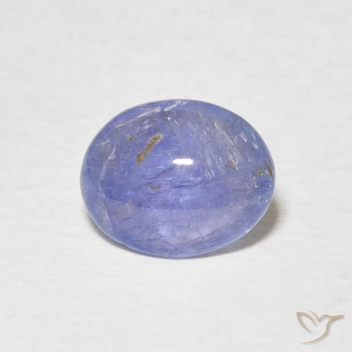 1.75ct 자연스러운 진한 파랑 탄자나이트, 타원형, 투명한