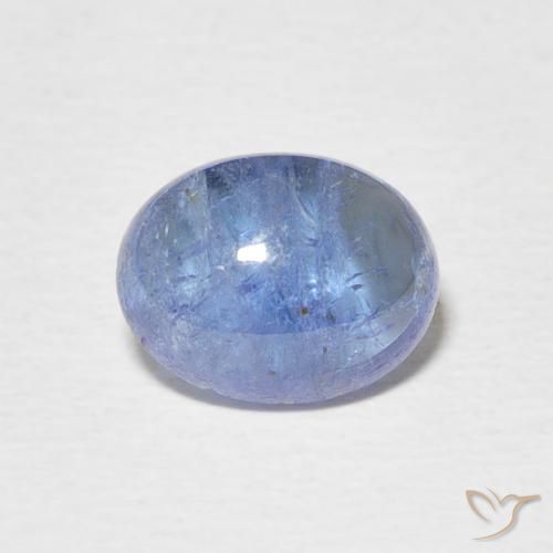 2.27ct 자연스러운 베이비 블루 탄자나이트, 타원형, 투명한
