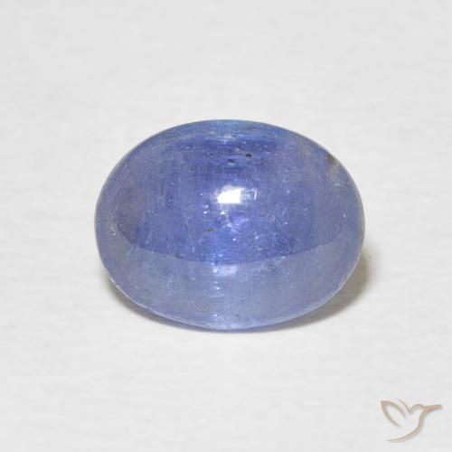 2.01ct 자연스러운 일렉트릭 퍼플 블루 탄자나이트, 타원형, 투명한