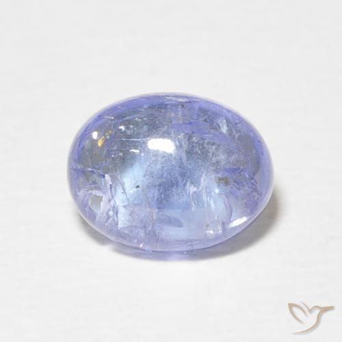 2.79ct 자연스러운 하늘색 탄자나이트, 타원형, 투명한