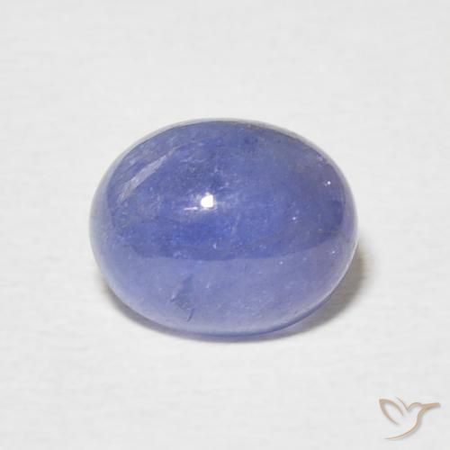 2.81ct 자연스러운 강렬한 바이올렛 블루 탄자나이트, 타원형, 투명한