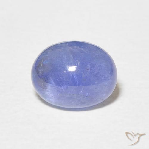 2.33ct 자연스러운 강렬한 바이올렛 블루 탄자나이트, 타원형, 투명한