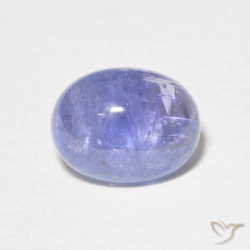 2.67ct 자연스러운 바이올렛 블루 탄자나이트, 타원형, 투명한