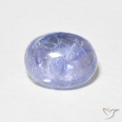 3.73ct 자연스러운 하늘색 탄자나이트, 타원형, 투명한