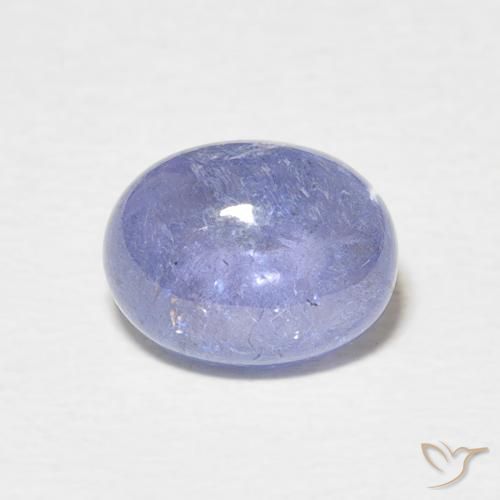 2.76ct 자연스러운 바이올렛 블루 탄자나이트, 타원형, 투명한