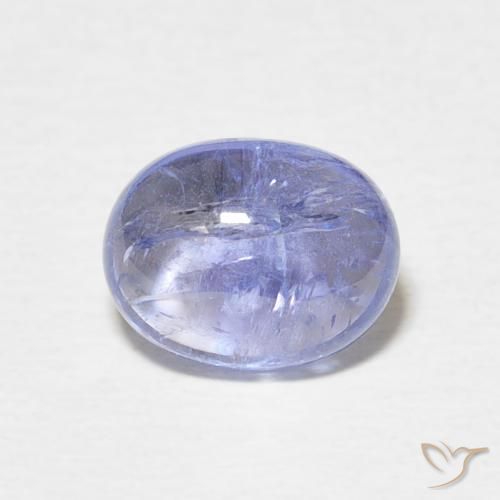 2.83ct 자연스러운 라이트 바이올렛 블루 탄자나이트, 타원형, 투명한