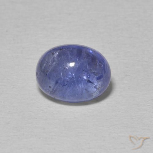2.81ct 자연스러운 강렬한 바이올렛 블루 탄자나이트, 타원형, 투명한
