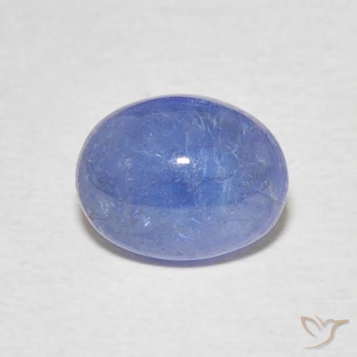 2.49ct 자연스러운 진한 파랑 탄자나이트, 타원형, 투명한