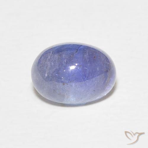 1.83ct 자연스러운 강렬한 바이올렛 블루 탄자나이트, 타원형, 투명한