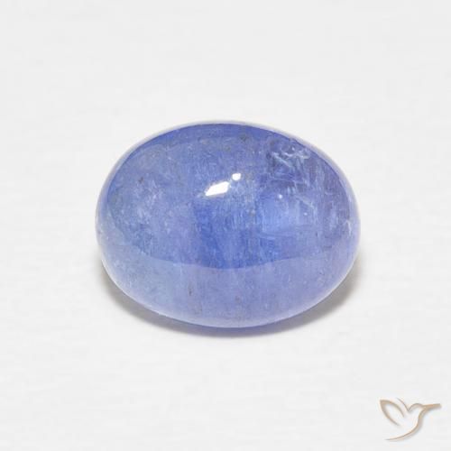 2.36ct 자연스러운 진한 파랑 탄자나이트, 타원형, 투명한
